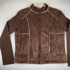 Keren Hart Jacket Coat Cardigan Sweater Zip